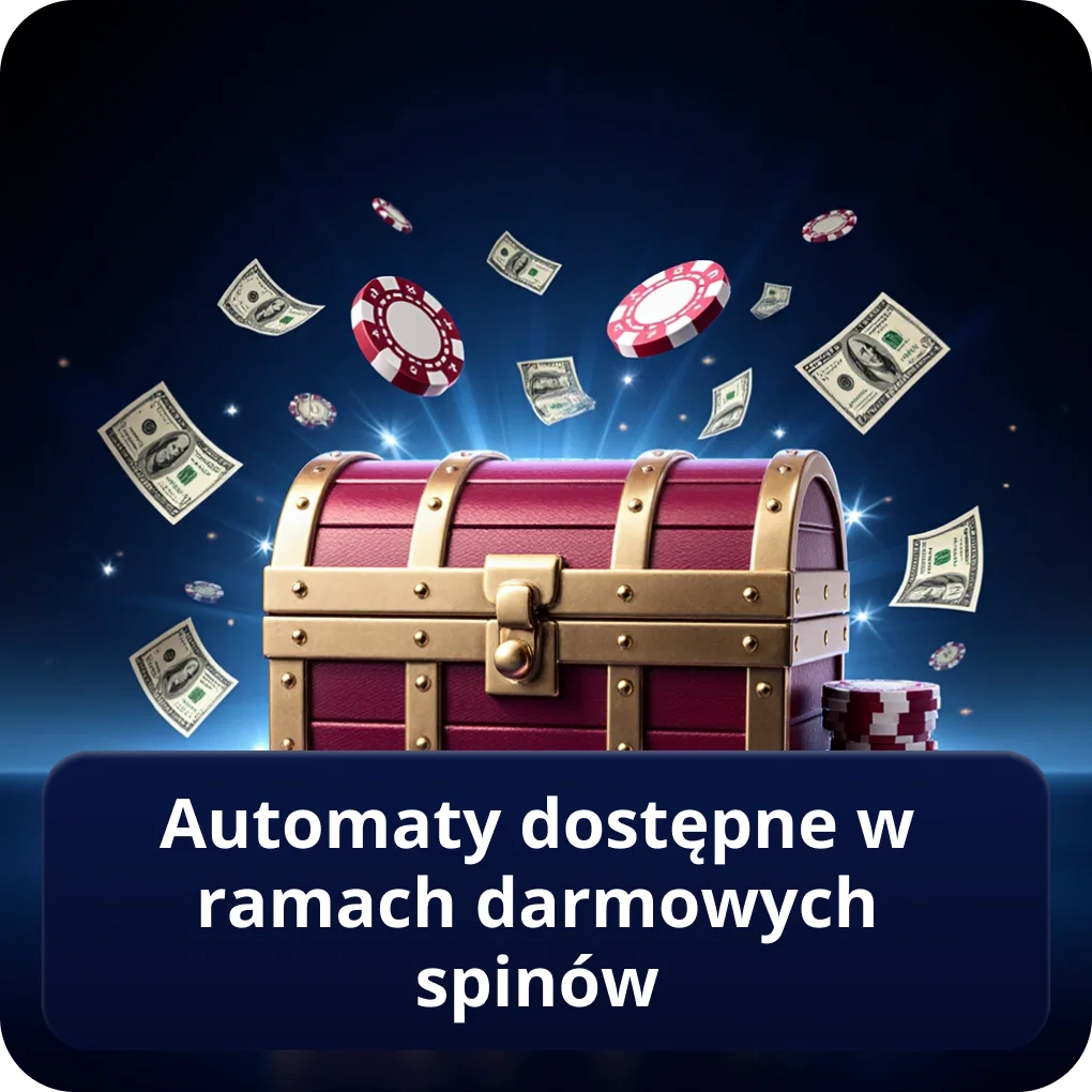 Automaty dostępne w ramach darmowych spinów gry NVCasino Automaty dostępne w ramach darmowych spinów