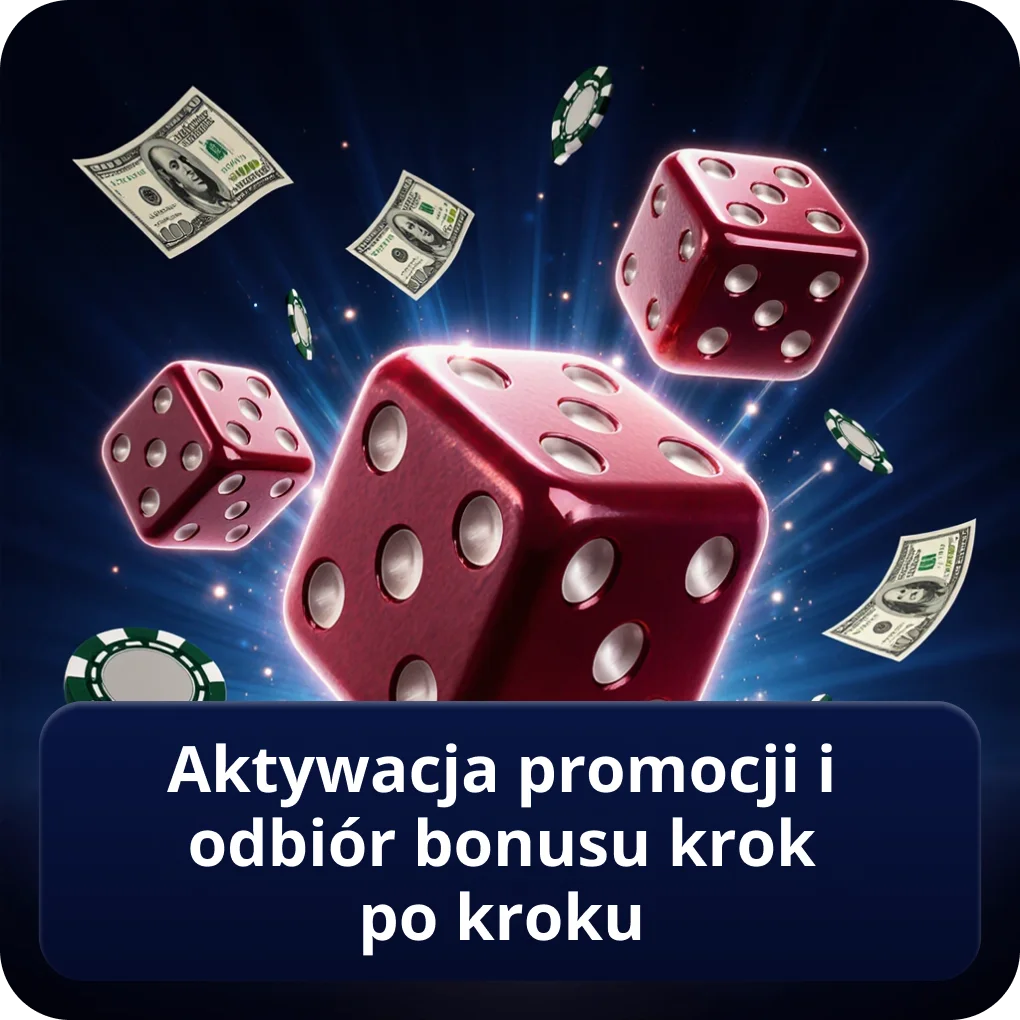 Aktywacja promocji i odbiór bonusu krok po kroku instrukcja NVCasino Aktywacja promocji i odbiór bonusu krok po kroku